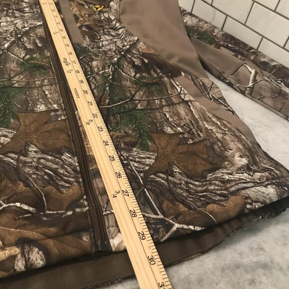 ScentBlocker Knockout Jacket Mens XLT Camo Full Zip Realtree Trinity Hunting - Picture 6 of 8